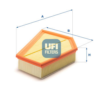 Vzduchový filtr UFI 30.349.00