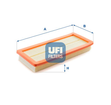 Vzduchový filtr UFI 30.371.00