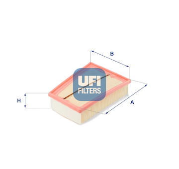 Vzduchový filtr UFI 30.407.00