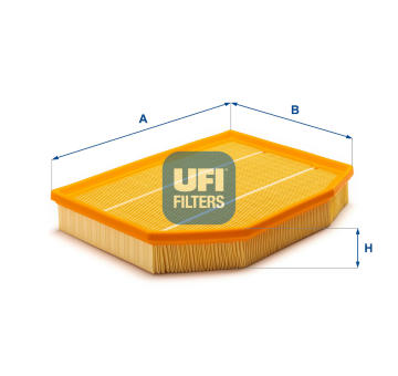 Vzduchový filtr UFI 30.455.00