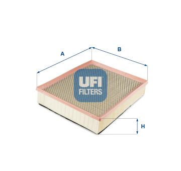 Vzduchový filtr UFI 30.512.00