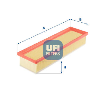 Vzduchový filtr UFI 30.688.00