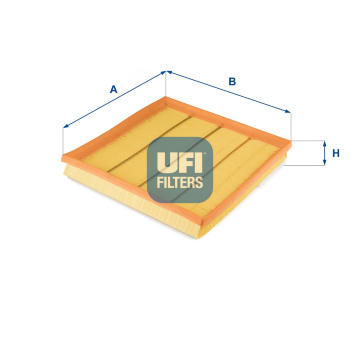 Vzduchový filter UFI 30.714.00