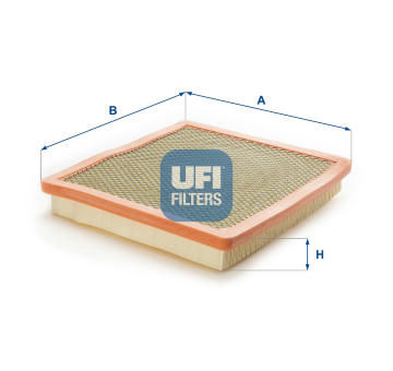 Vzduchový filtr UFI 30.887.02