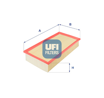 Vzduchový filtr UFI 30.933.00