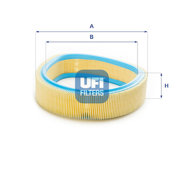 Vzduchový filtr UFI 30.969.00