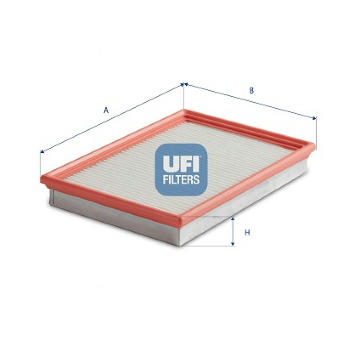 Vzduchový filtr UFI 30.A87.00