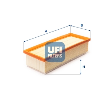 Vzduchový filtr UFI 30.B21.00