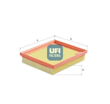 Vzduchový filtr UFI 30.D90.00