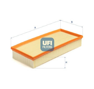 Vzduchový filtr UFI 30.F83.00
