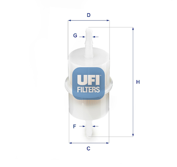 Palivový filtr UFI 31.001.00