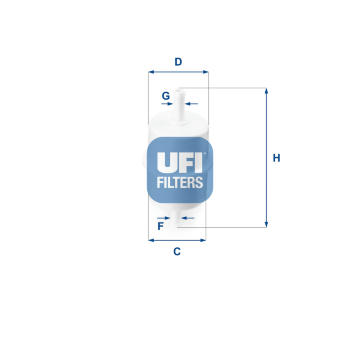 Palivový filtr UFI 31.010.00