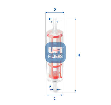 palivovy filtr UFI 31.015.00