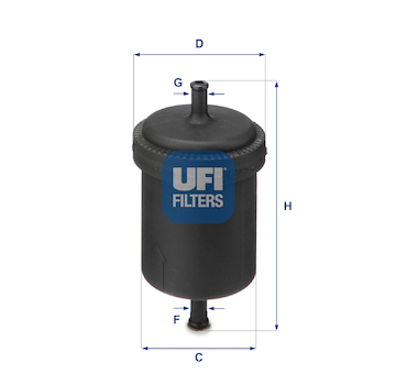 Palivový filtr UFI 31.512.00