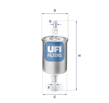 palivovy filtr UFI 31.515.00