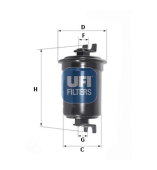 Palivový filtr UFI 31.547.00