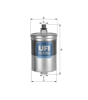 palivovy filtr UFI 31.563.00