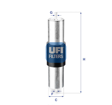 palivovy filtr UFI 31.569.00