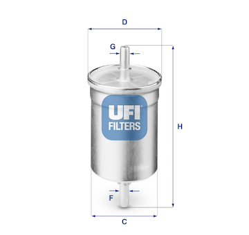 Palivový filtr UFI 31.710.00