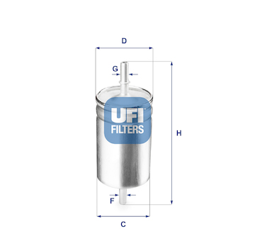 Palivový filtr UFI 31.722.00