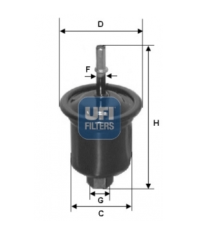 palivovy filtr UFI 31.731.00
