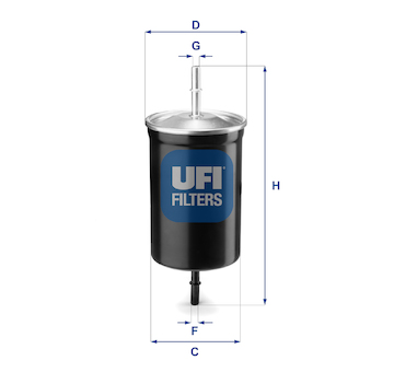 Palivový filtr UFI 31.747.00