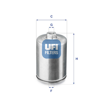 Palivový filtr UFI 31.748.00