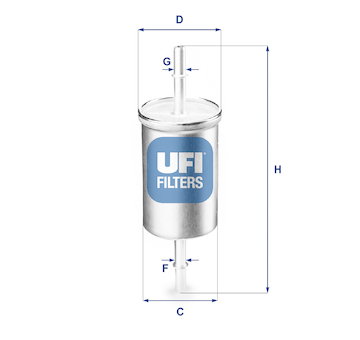 palivovy filtr UFI 31.769.00