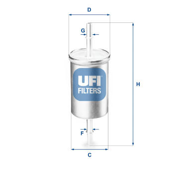 palivovy filtr UFI 31.769.00