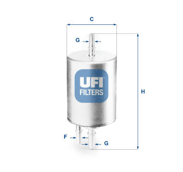 Palivový filtr UFI 31.831.00