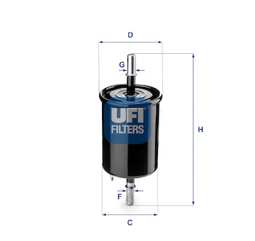 Palivový filtr UFI 31.843.00
