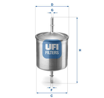 Palivový filtr UFI 31.846.00