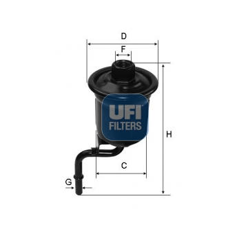 Palivový filtr UFI 31.927.00