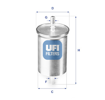 palivovy filtr UFI 31.923.00