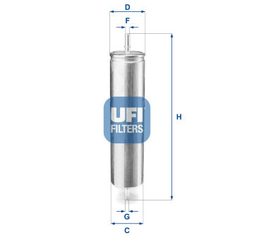 palivovy filtr UFI 31.925.00