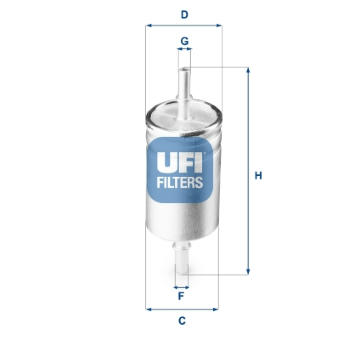 Palivový filtr UFI 31.941.00