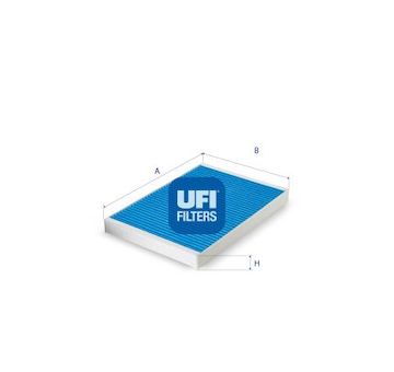 Filtr, vzduch v interiéru UFI 34.101.00
