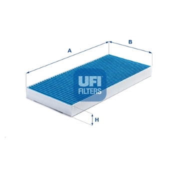 Filtr, vzduch v interiéru UFI 34.106.00