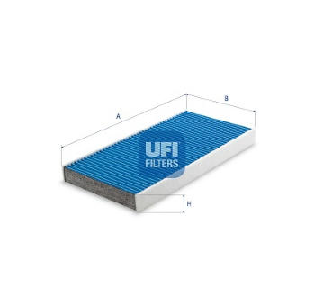 Filtr, vzduch v interiéru UFI 34.149.00