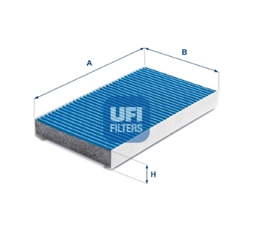 Filtr, vzduch v interiéru UFI 34.155.00
