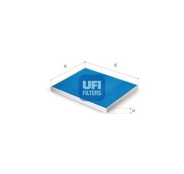 Filtr, vzduch v interiéru UFI 34.162.00
