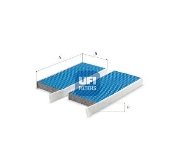 Filtr, vzduch v interiéru UFI 34.173.00