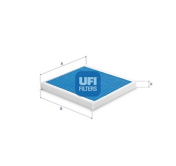 Filtr, vzduch v interiéru UFI 34.176.00