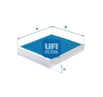 Filtr, vzduch v interiéru UFI 34.178.00