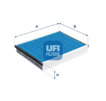 Filtr, vzduch v interiéru UFI 34.218.00