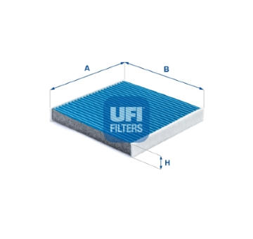 Filtr, vzduch v interiéru UFI 34.271.00