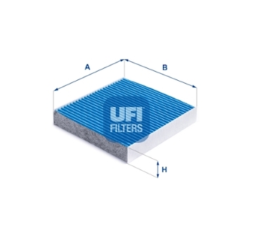 Filtr, vzduch v interiéru UFI 34.227.00
