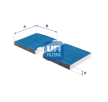 Filtr, vzduch v interiéru UFI 34.241.00