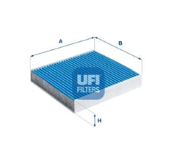 Filtr, vzduch v interiéru UFI 34.244.00