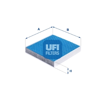 Filtr, vzduch v interiéru UFI 34.248.00